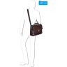 Портфель PIQUADRO Blue Square CA3111B2/N, черный